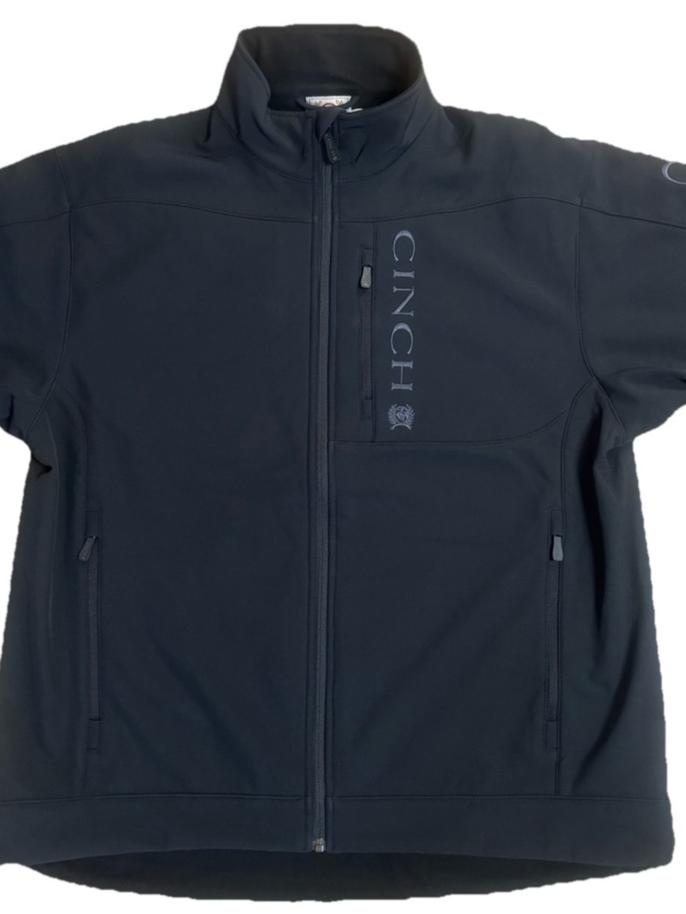 🔥CINCH Men’s Bonded Softshell Concealed Carry Jacket Black XL | EUC ✨